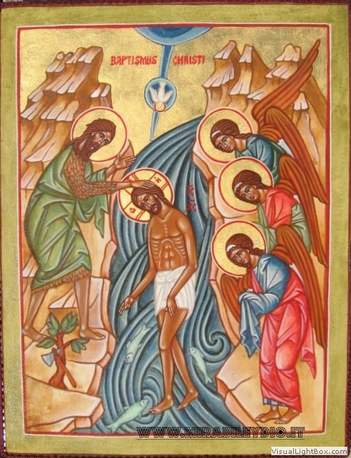 BATTESIMO DI N.S.GESU'CRISTO 2011-30X23cm -480€