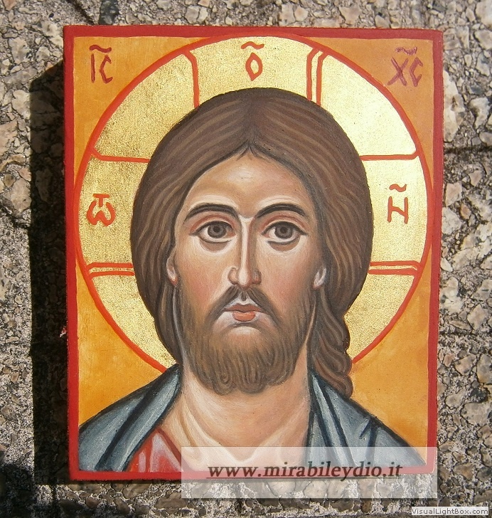 Cristo Pantocratore-2018 -11x 9 cm- 200 €