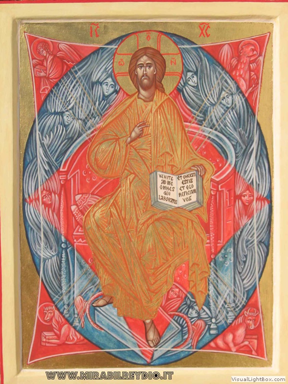 Cristo in trono- 2011-32 x 42 cm -660 €