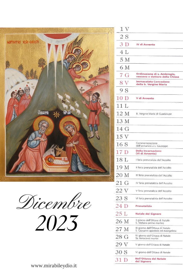 calendario Icone