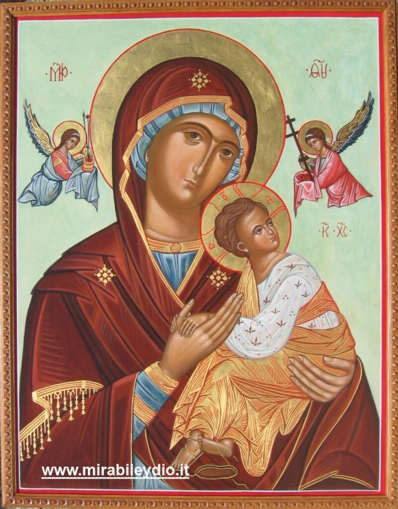 MADRE DI DIO DELLA PASSIONE-2013- 69,5x54cm – 1500€