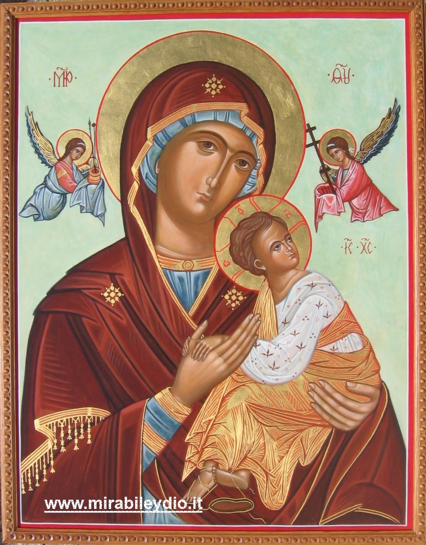 MADRE DI DIO DELLA PASSIONE-2013- 69,5x54cm – 1500€