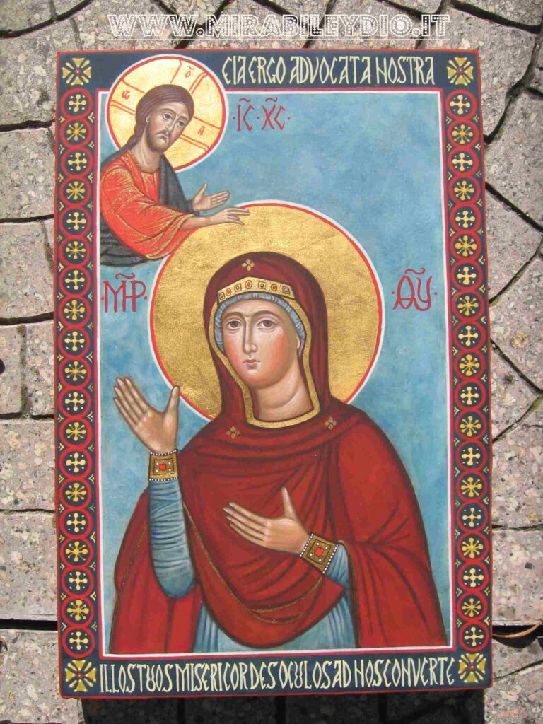 Madre di Dio Advocata -2014- 20X 30cm -450€