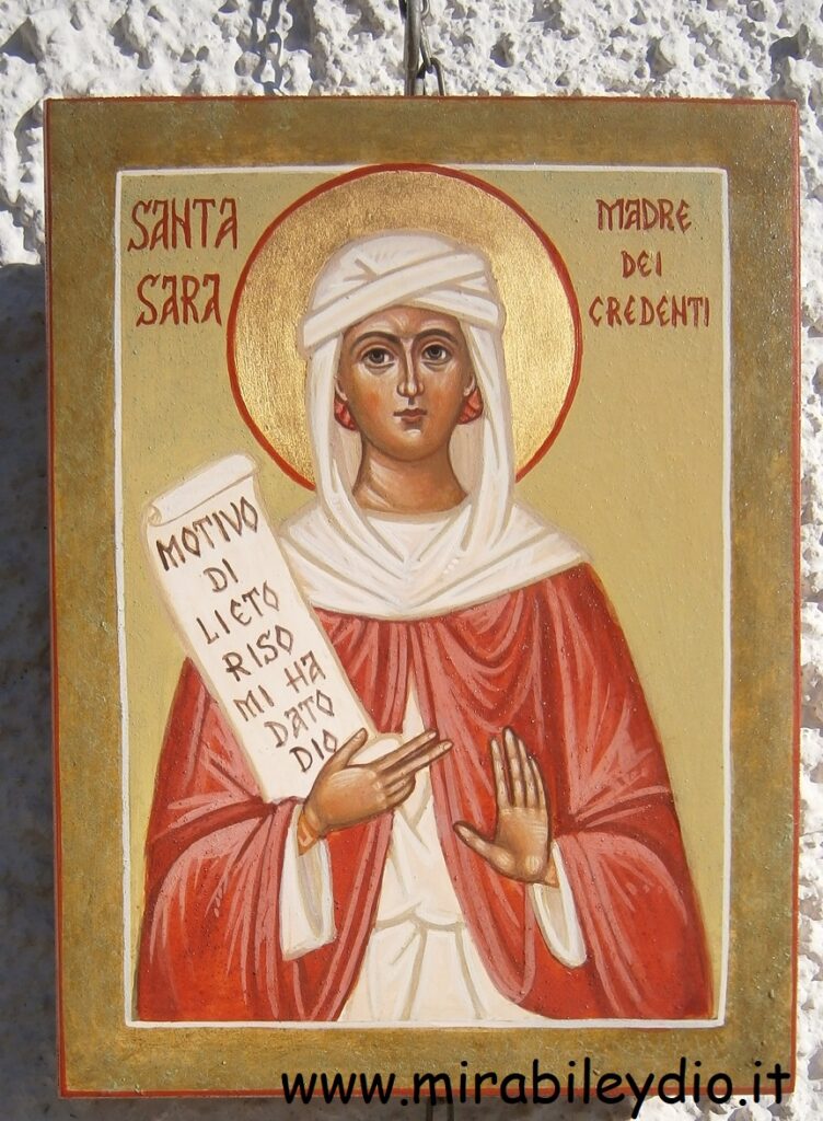 Icona Santa Sara -2023-15 x 20